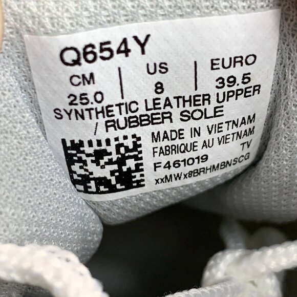 NEW Asics Cheer 8 White/Silver Cheerleader Athletic Shoes Q654Y Womens Size 8 - Picture 10 of 10